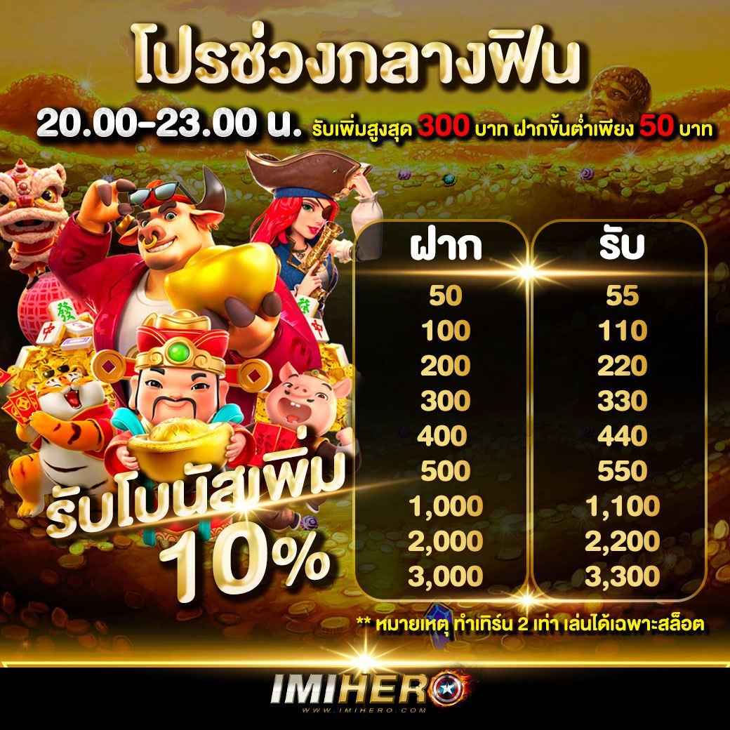 ดูเปอร์เซ็นต์สล็อต ฟรี พร้อมโบนัสสุดคุ้มในคาสิโนออนไลน์ไทย